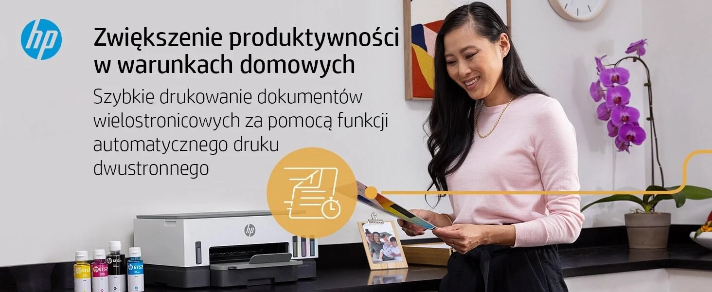 Hewlett Packard (HP) HP Smart Tank 720 AIO daugiafunkcis spausdintuvas Spausdintuvas - A4 spalvotas rašalinis, spausdinimas / kopijavimas / nuskaitymas, automatinis dvipusis spausdinimas, WiFi, 15 psl./min., 400–800 puslapių per mėnesį