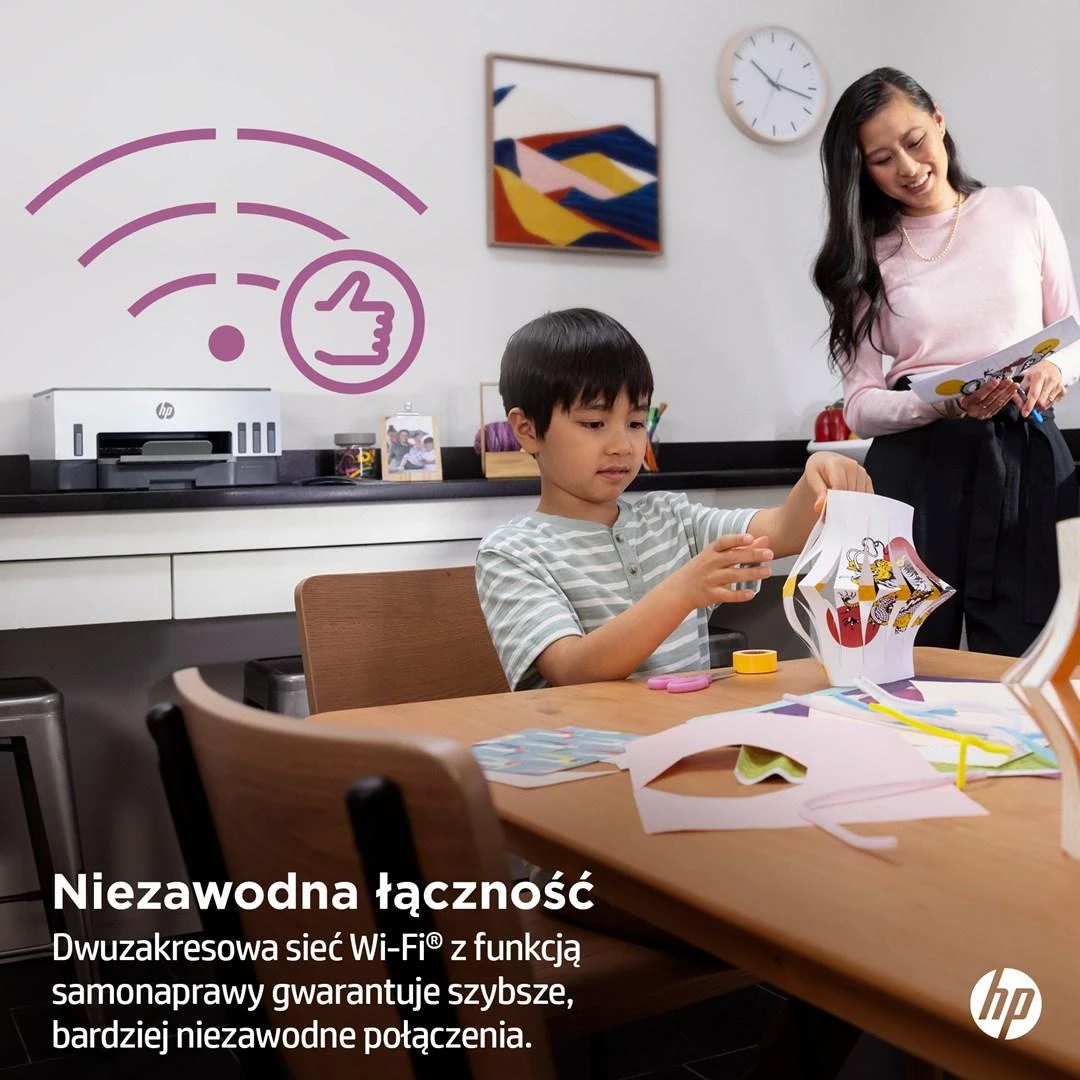 Hewlett Packard (HP) HP Smart Tank 720 AIO daugiafunkcis spausdintuvas Spausdintuvas - A4 spalvotas rašalinis, spausdinimas / kopijavimas / nuskaitymas, automatinis dvipusis spausdinimas, WiFi, 15 psl./min., 400–800 puslapių per mėnesį