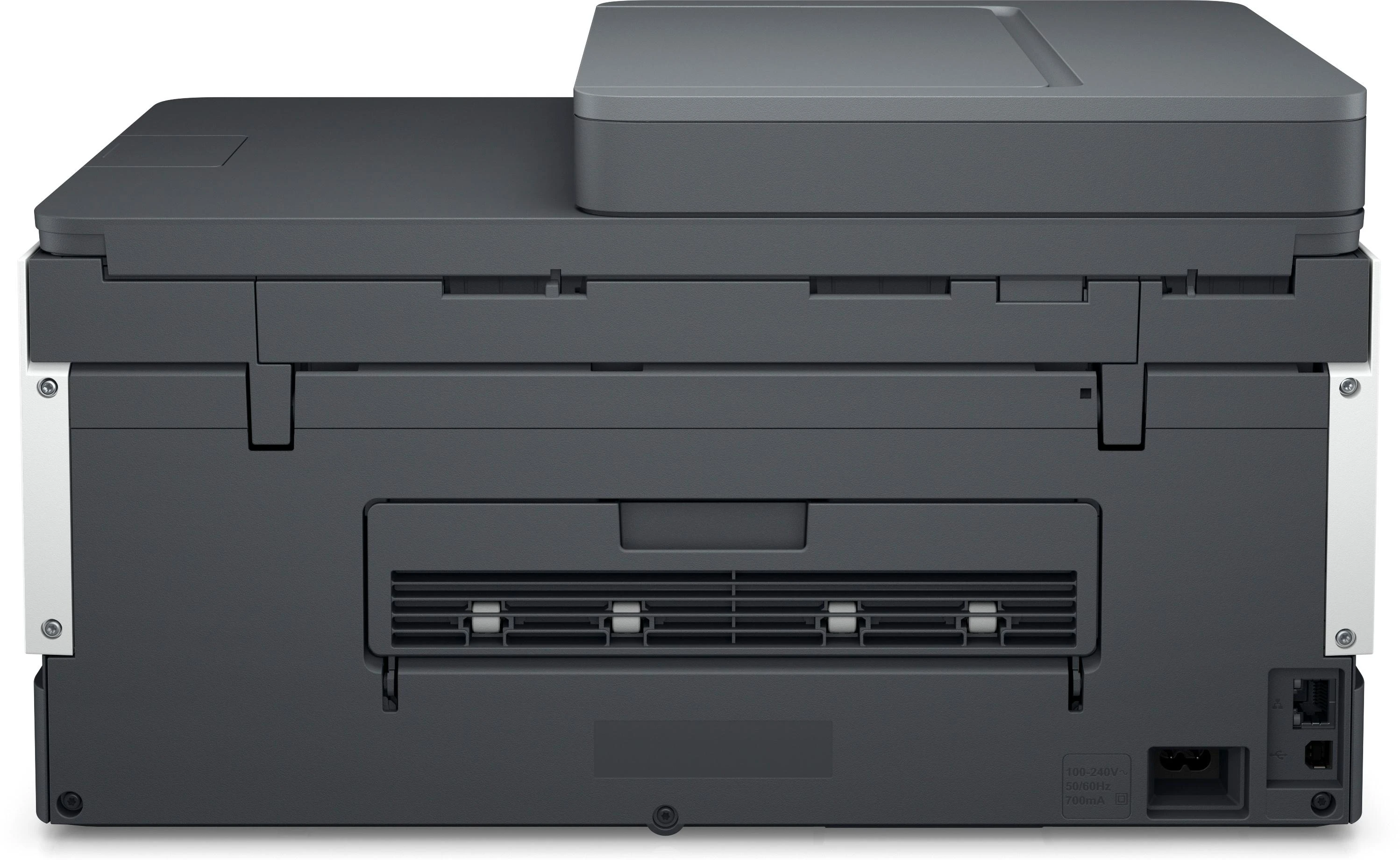 Hewlett Packard (HP) HP Smart Tank 750 AIO daugiafunkcis spausdintuvas Spausdintuvas - A4 spalvotas rašalinis, spausdinimas / kopijavimas / nuskaitymas, automatinis dvipusis spausdinimas, WiFi, 15 psl./min., 400–800 puslapių per mėnesį
