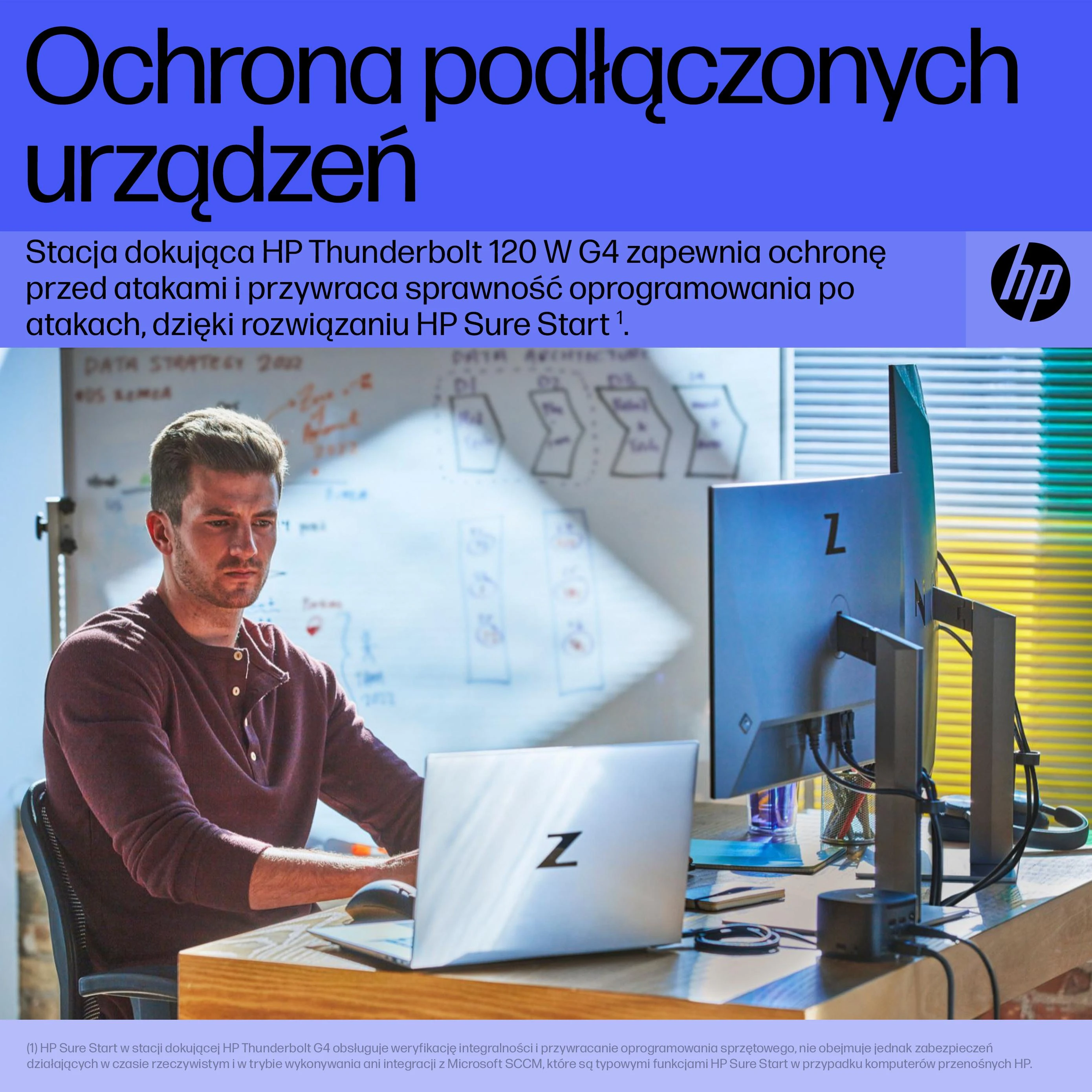 Prijungimo stotelė HP Thunderbolt Dock 120W G4 (4J0A2AA)