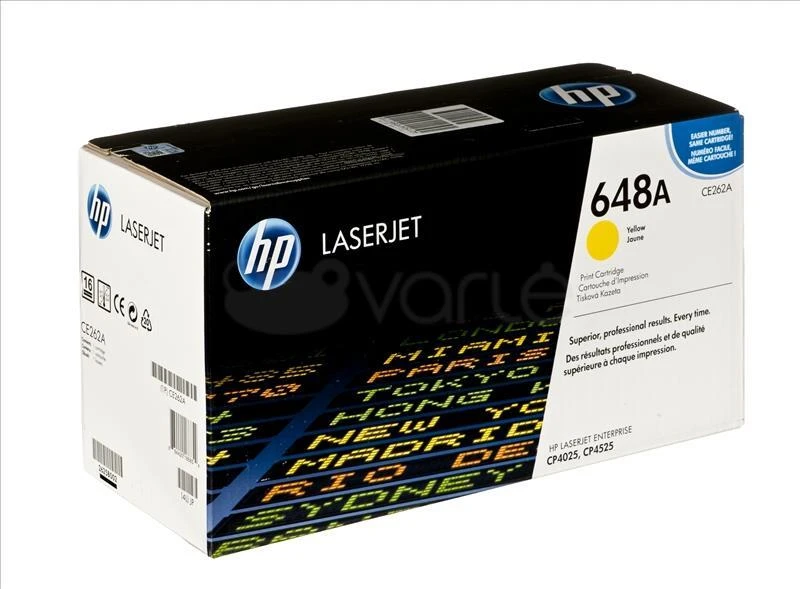 Hewlett Packard (HP) HP Color Laserjet CP4025/4525 series Toneris Geltona (11 000 puslapių)