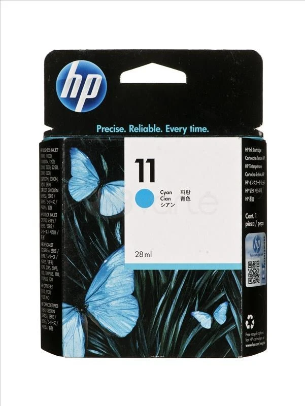Hewlett Packard (HP) HP C4836A (Nr.11), žydra kasetė rašaliniams spausdintuvams