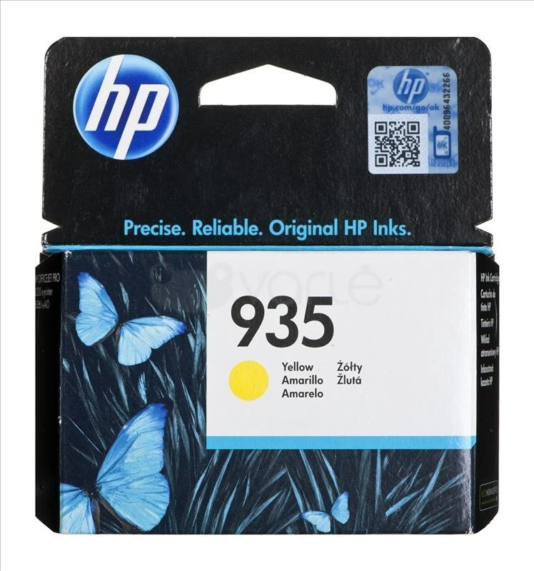 Hewlett Packard (HP) Rašalo Kasetė - HP 935 Geltona 400 Puslapių