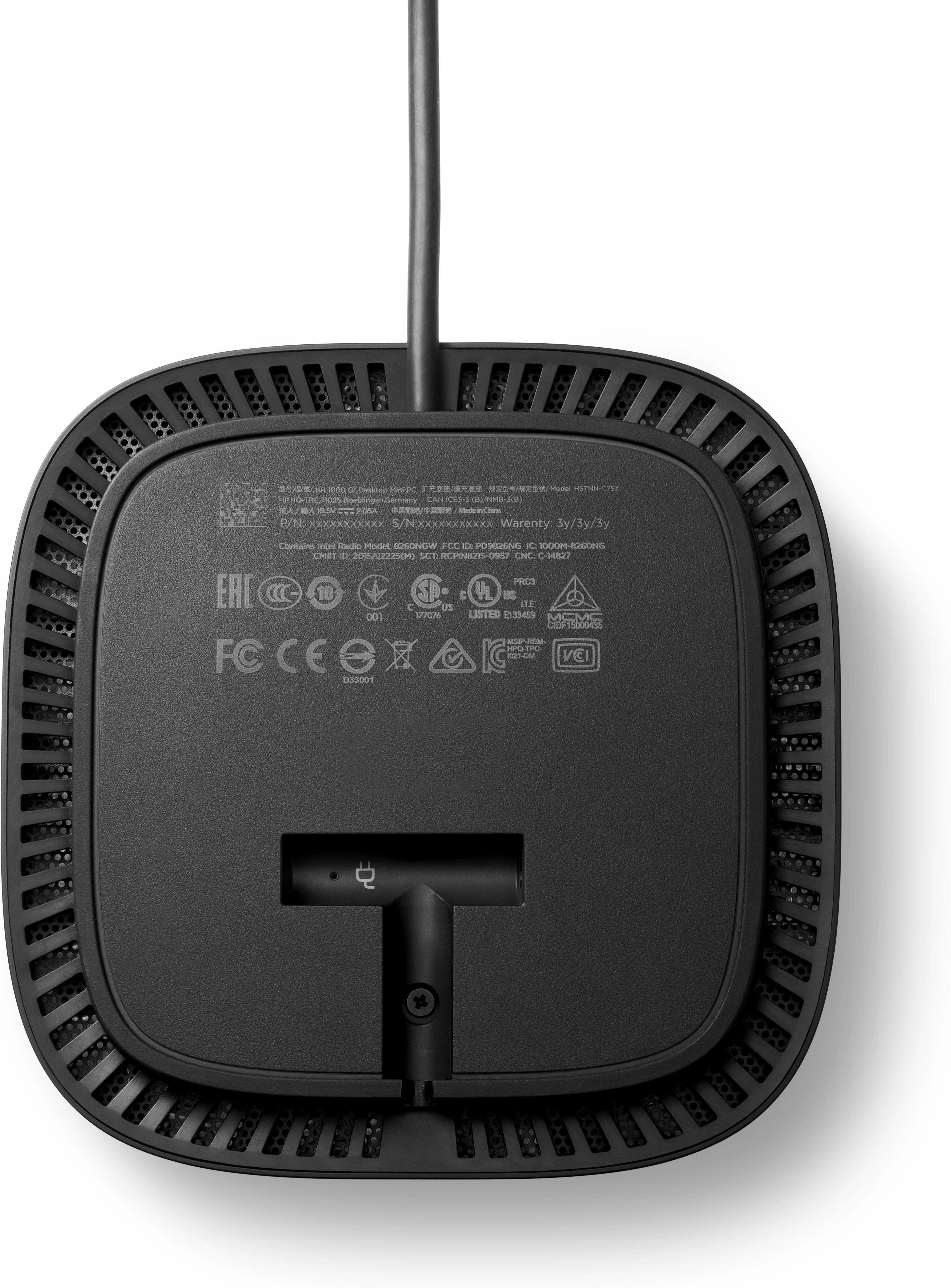 Hewlett Packard (HP) HP USB-C dokas G5 120 W – 4 x USB 3.0, 1 x USB-C (15 W), 2 x DisplayPort 1.4, 1 x HDMI 2.0, 1 x RJ-45, 1 x kombinuotas garso lizdas