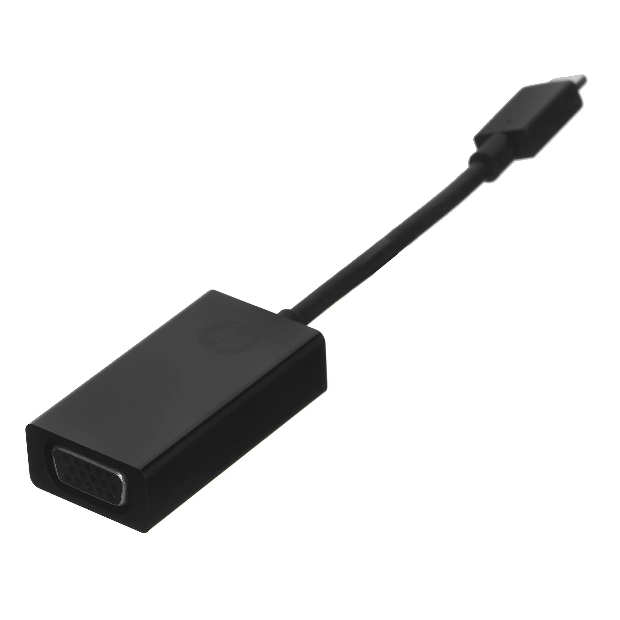 HP USB-C į VGA adapteris, stačiakampis korpusas