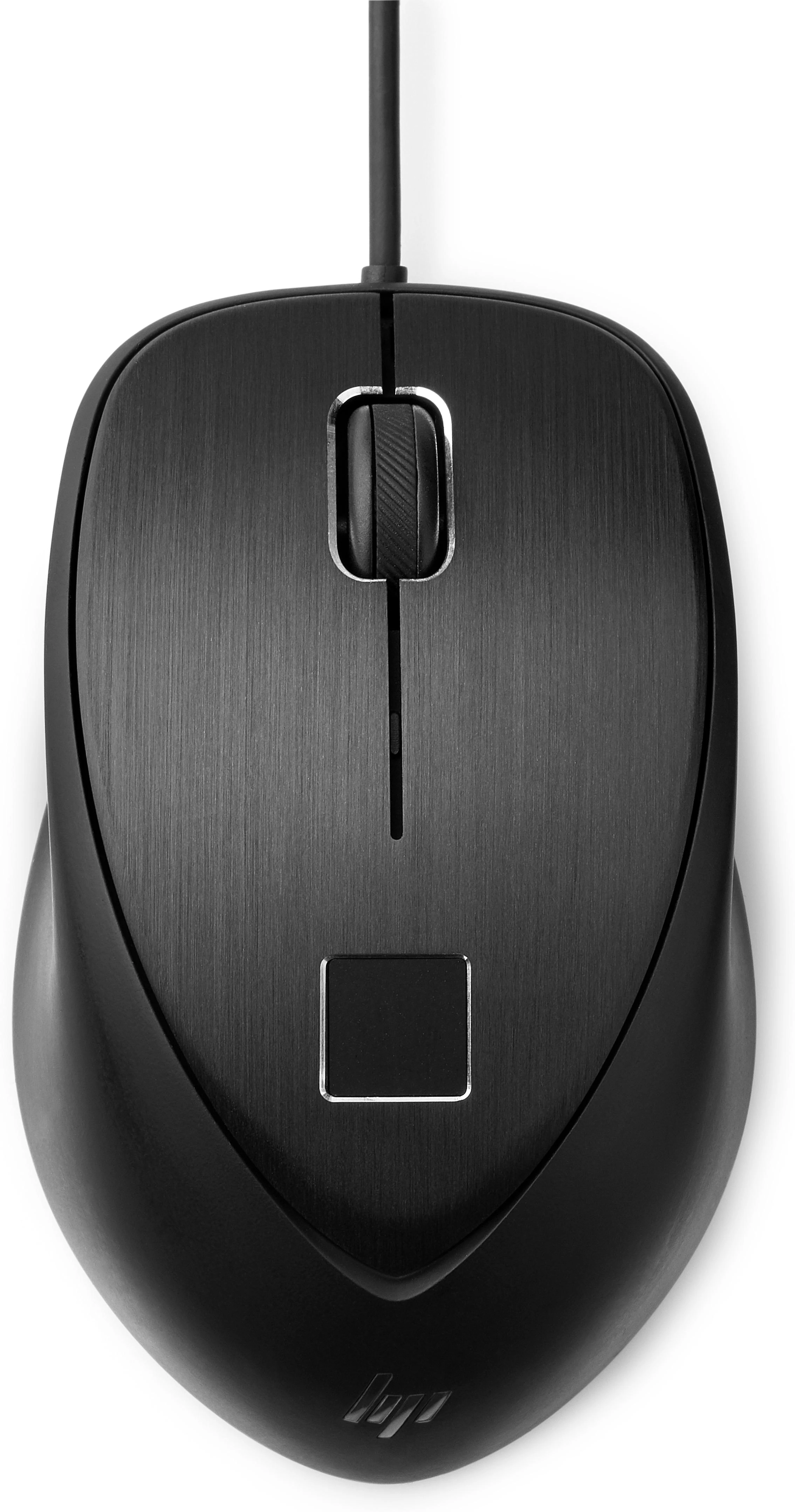 Hewlett Packard (HP) HP USB su laidu Fingerprint Pelė - Juodas