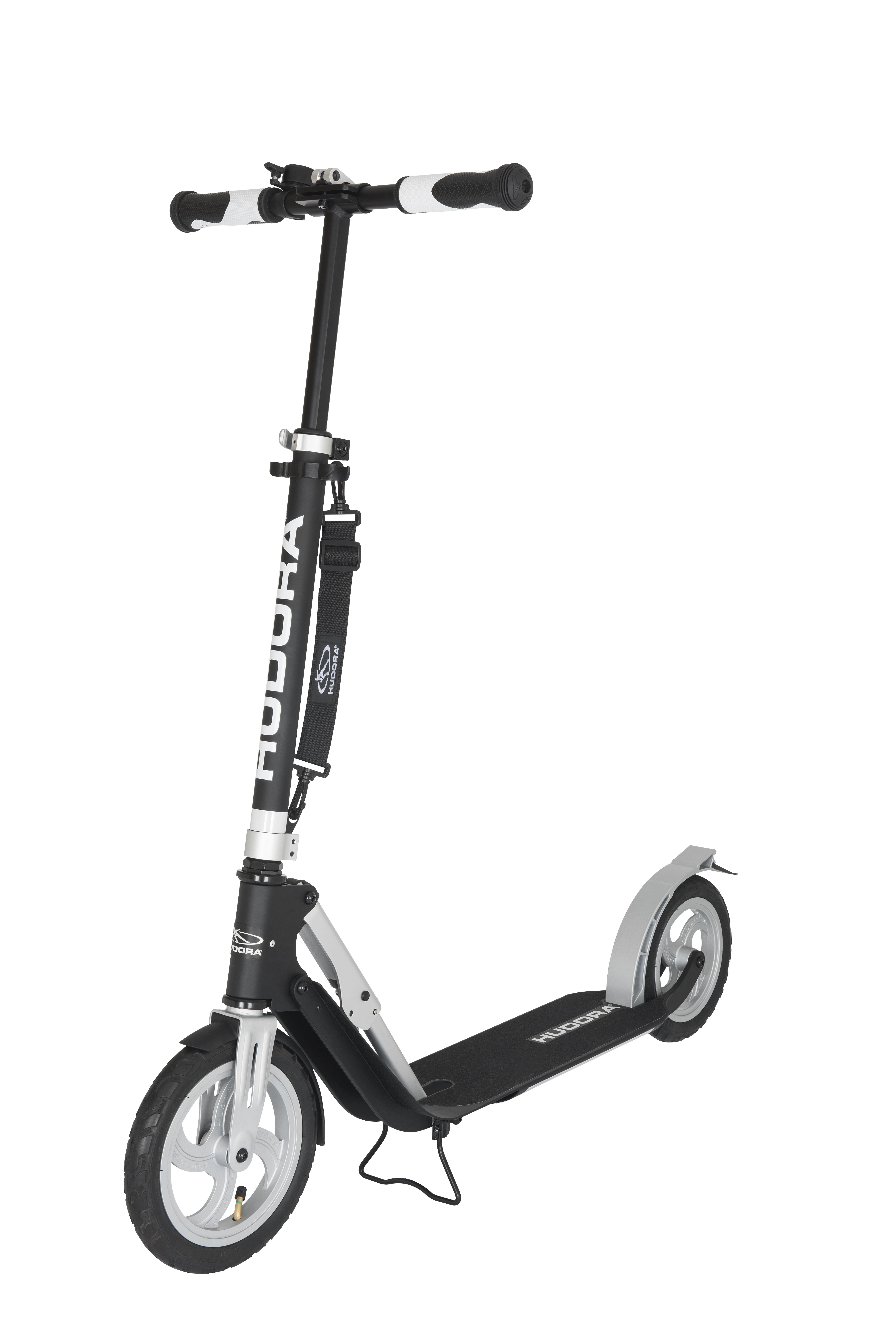 Paspirtukas Hudora BigWheel Air Juodas (14031)