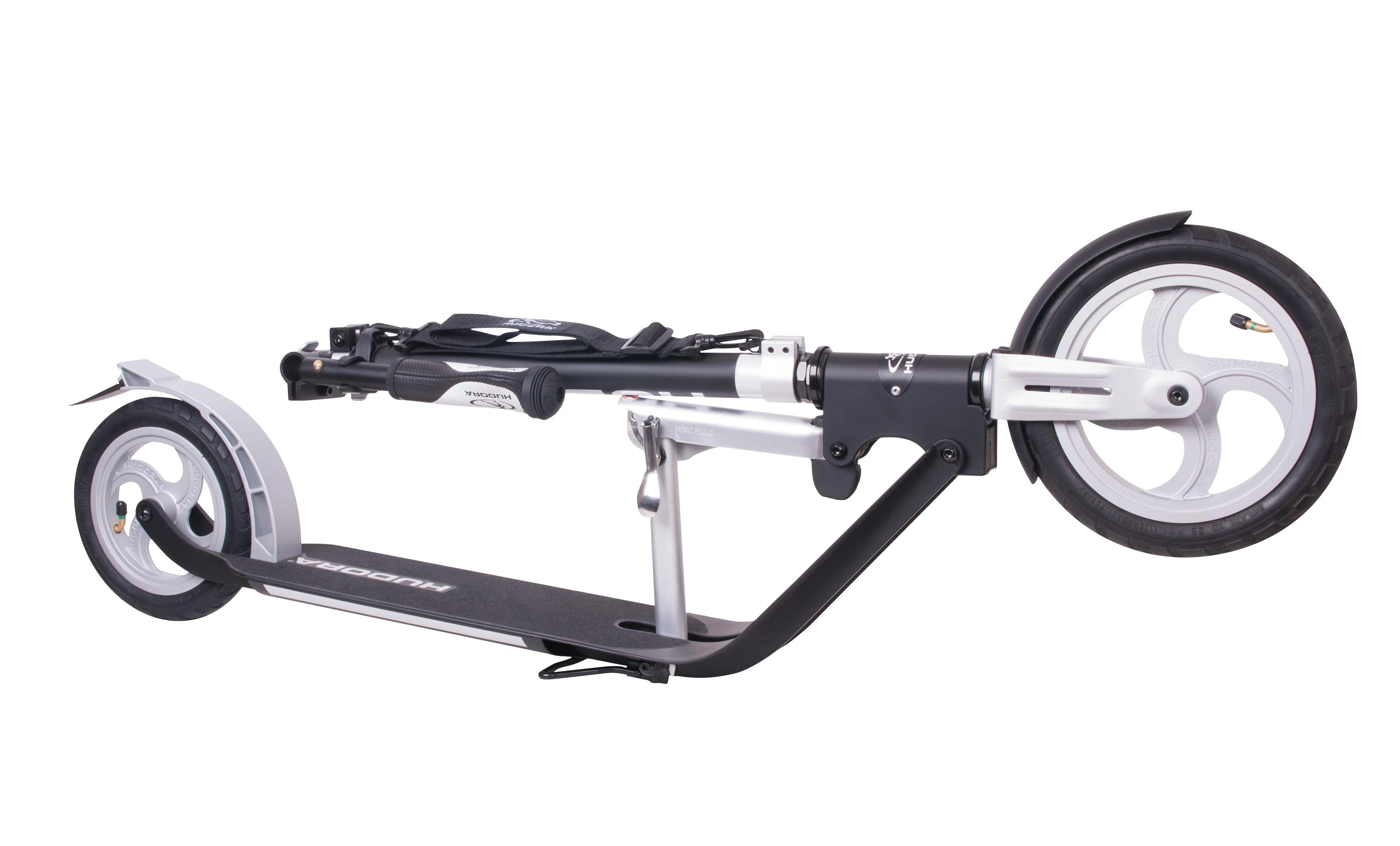 Paspirtukas Hudora BigWheel Air Juodas (14031)