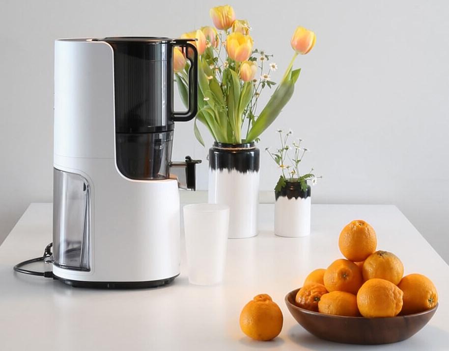 HUROM H200 Slow juicer All In One SST 200 W H200-WBEA03 Baltas | Varle.lt