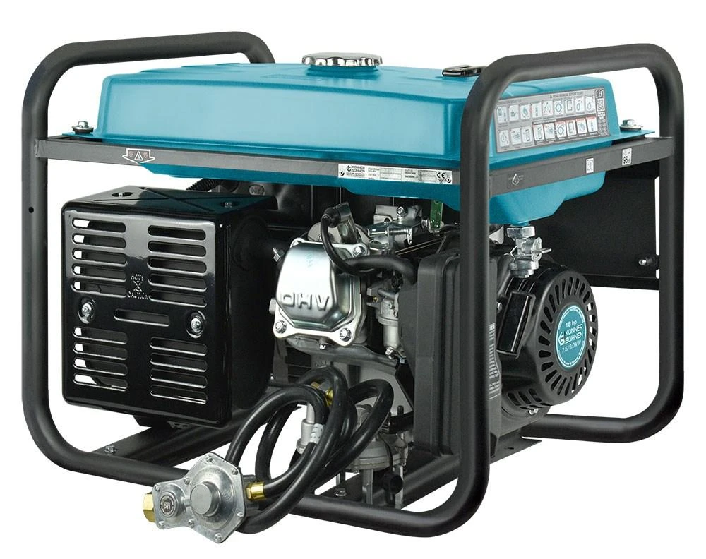 Könner & Söhnen hibridinis (benzinas/LPG) generatorius KS 10000E G