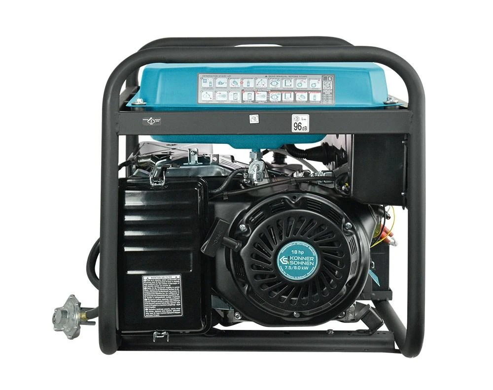 Könner & Söhnen hibridinis (benzinas/LPG) generatorius KS 10000E G