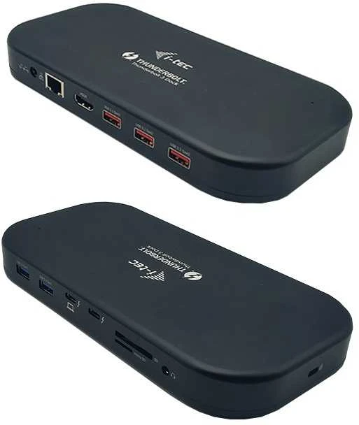 I-TEC Thunderbolt 3 Dual 4K Docking Station Maitinimas 65W