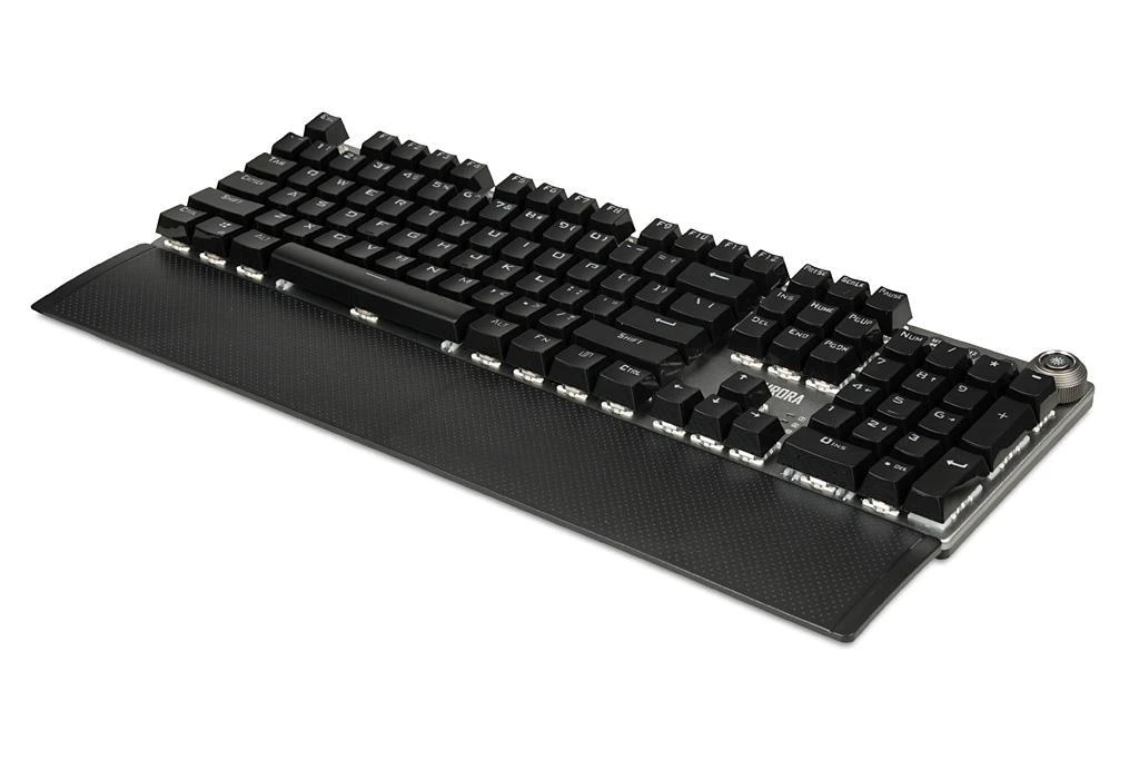 Mechaninė žaidimų klaviatūra IBOX AURORA K-4 IKGMK4, su pašvietimu, US išdėstymas, KRGD Red Switch