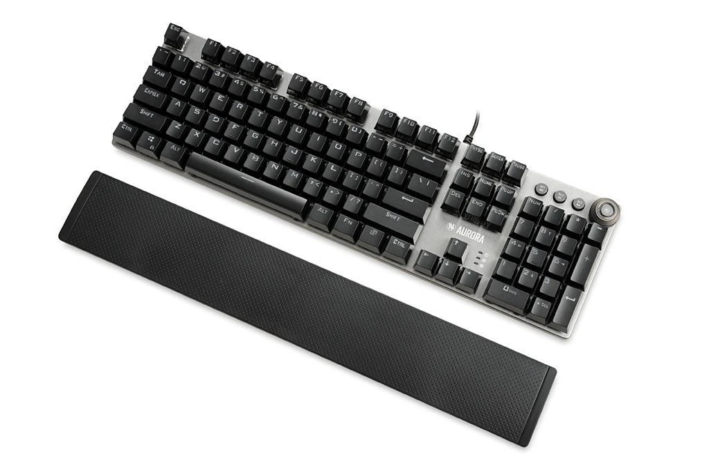 Mechaninė žaidimų klaviatūra IBOX AURORA K-4 IKGMK4, su pašvietimu, US išdėstymas, KRGD Red Switch