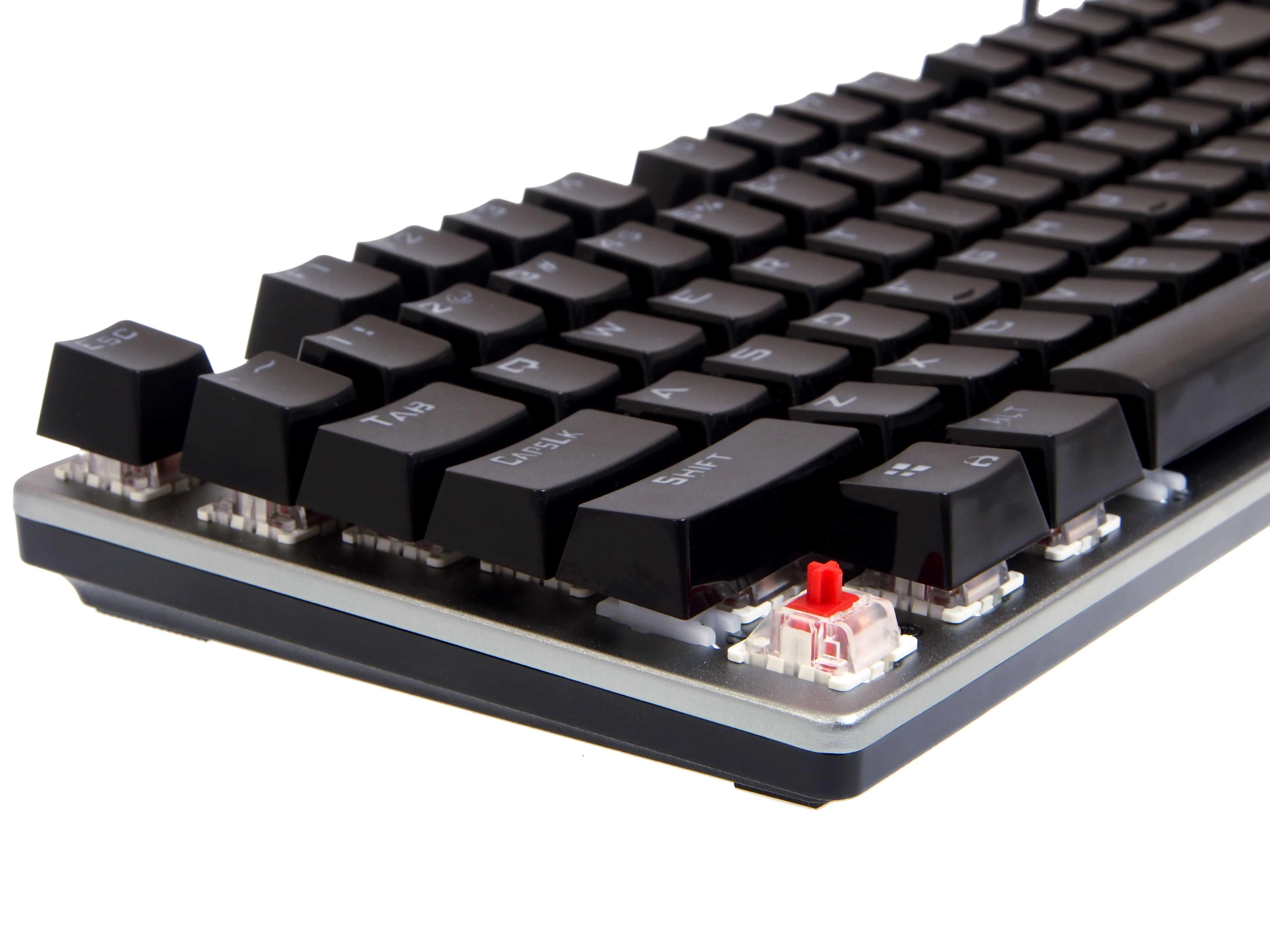 Mechaninė žaidimų klaviatūra IBOX AURORA K-4 IKGMK4, su pašvietimu, US išdėstymas, KRGD Red Switch