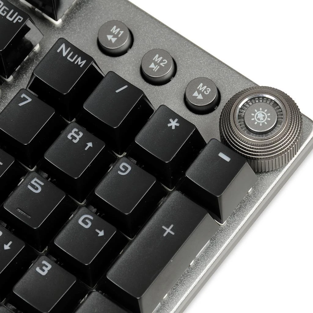 Mechaninė žaidimų klaviatūra IBOX AURORA K-4 IKGMK4, su pašvietimu, US išdėstymas, KRGD Red Switch