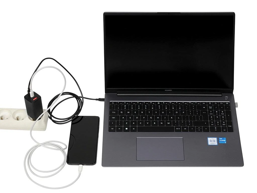 IBOX C-65 PD65W UNIVERSAL CHARGER GaN USB-C CABLE Juodas