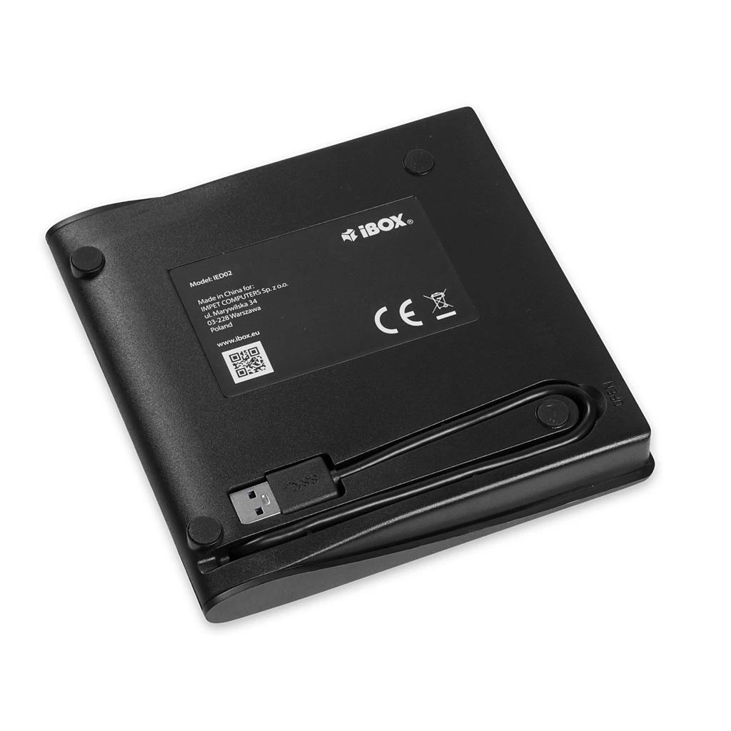 IBOX IED02 IŠORINIS DVD-ROM DISKUMAS, USB 3.0