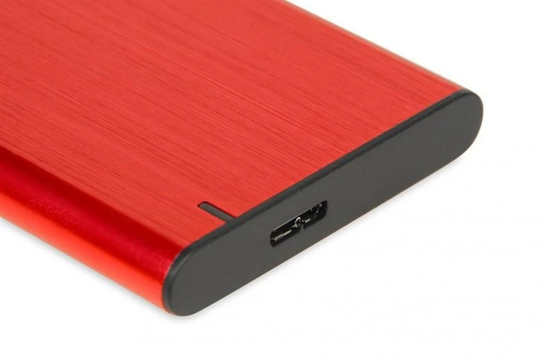 IBOX HD-05 korpusas HDD 2,5" USB 3.1 Gen.1 raudonas