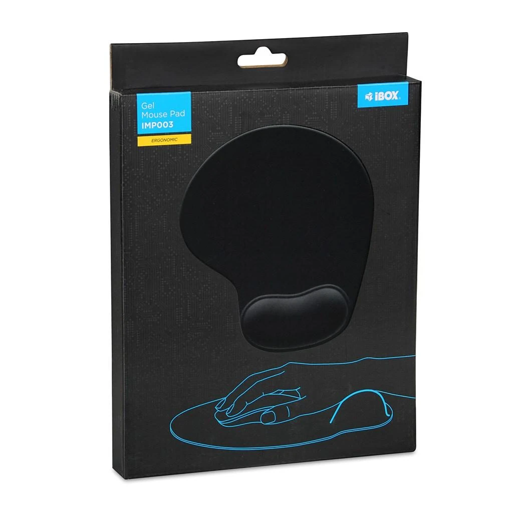 IBOX Pelė GEL kilimėlis ERGONOMIC