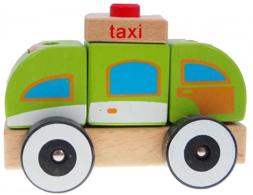 Lavinamasis Žaislas - IBOX W05C010 7-Dalys Medinis Daugiaspalvis