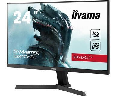 „IIYAMA G-Master GB2466HSU-B1“ 24 colių VA LED FHD lenktas monitorius, 16:9, 165 Hz, 250 cd/m², 1 ms, 2xHDMI, DP, 2x2W, garsas