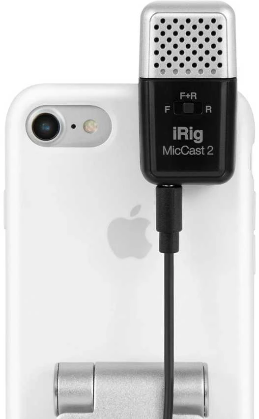 IK Multimedia IK iRig Mic Cast 2 mikrofonas - kondensatorinis mikrofonas
