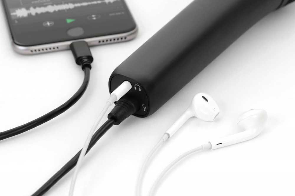 IK Multimedia iRig Mic HD2 USB mikrofonas, juodas