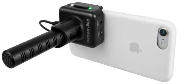 Ik Multimedia I Multimedia IK iRig Mic Video - Mikrofono šautuvas