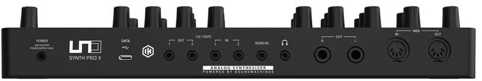 IK Multimedia Uno Synth Pro X - analoginis sintezatorius