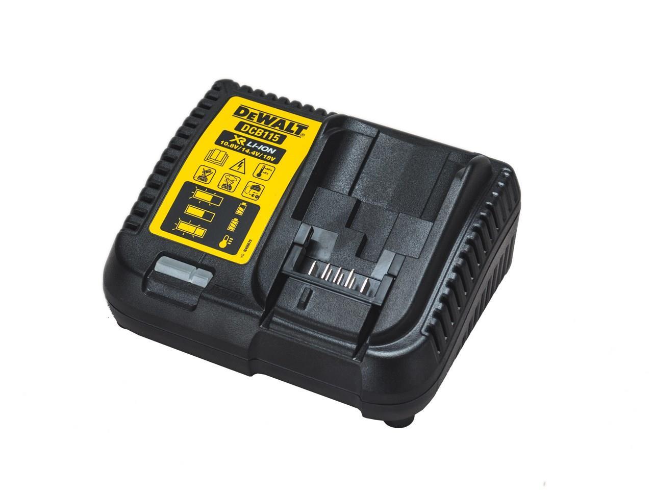DeWalt akumuliatorių kroviklis DCB115-QW 10,8-18V 4A