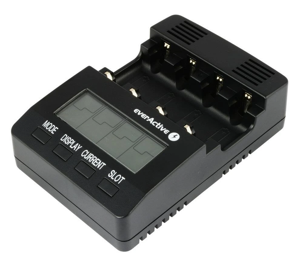 Įkroviklis everActive NC-3000 su LCD ekranu