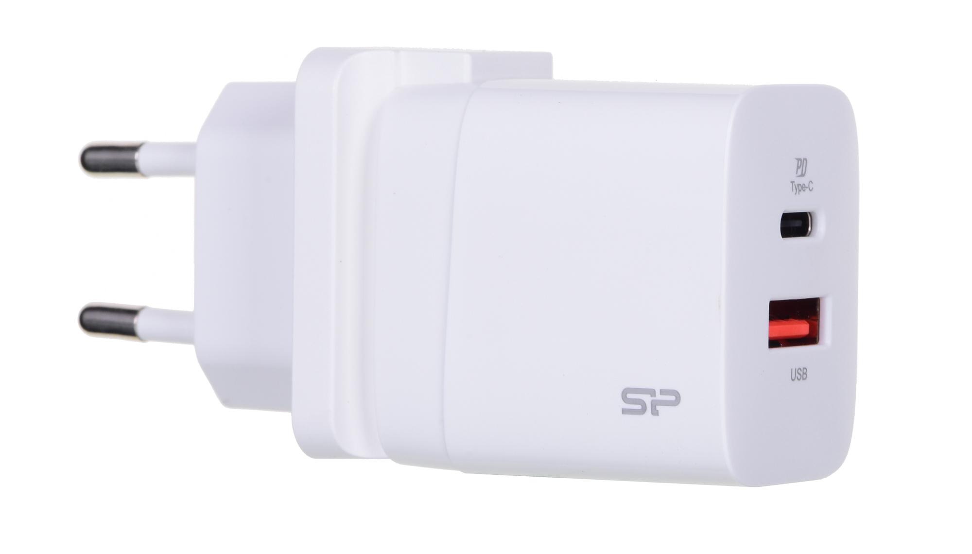 SILICON POWER COMPUTER & COMMUNICAT SILICON POWER įkroviklis QM16 Quick Charge 18W EU/US/UK/AU kištukas