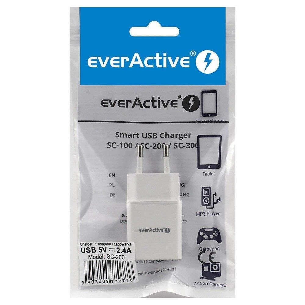 everActive 5V 2.4A USB įkroviklis