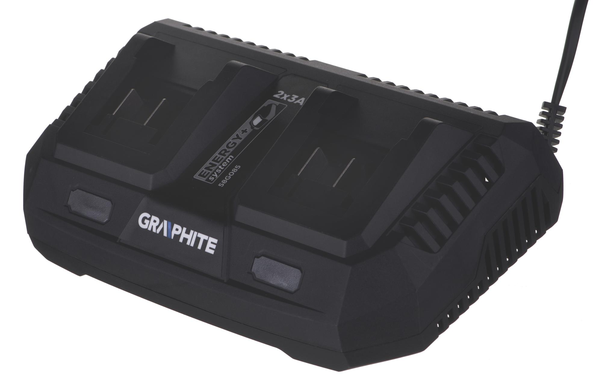 Graphite Dvigubas energijos + akumuliatorių įkroviklis