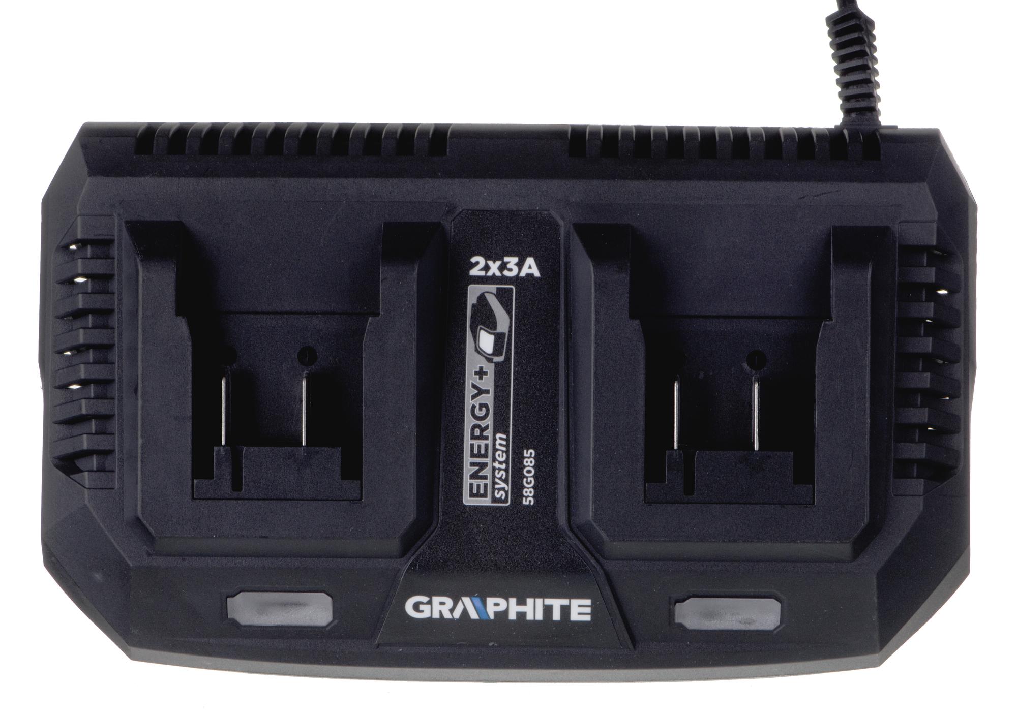 Graphite Dvigubas energijos + akumuliatorių įkroviklis