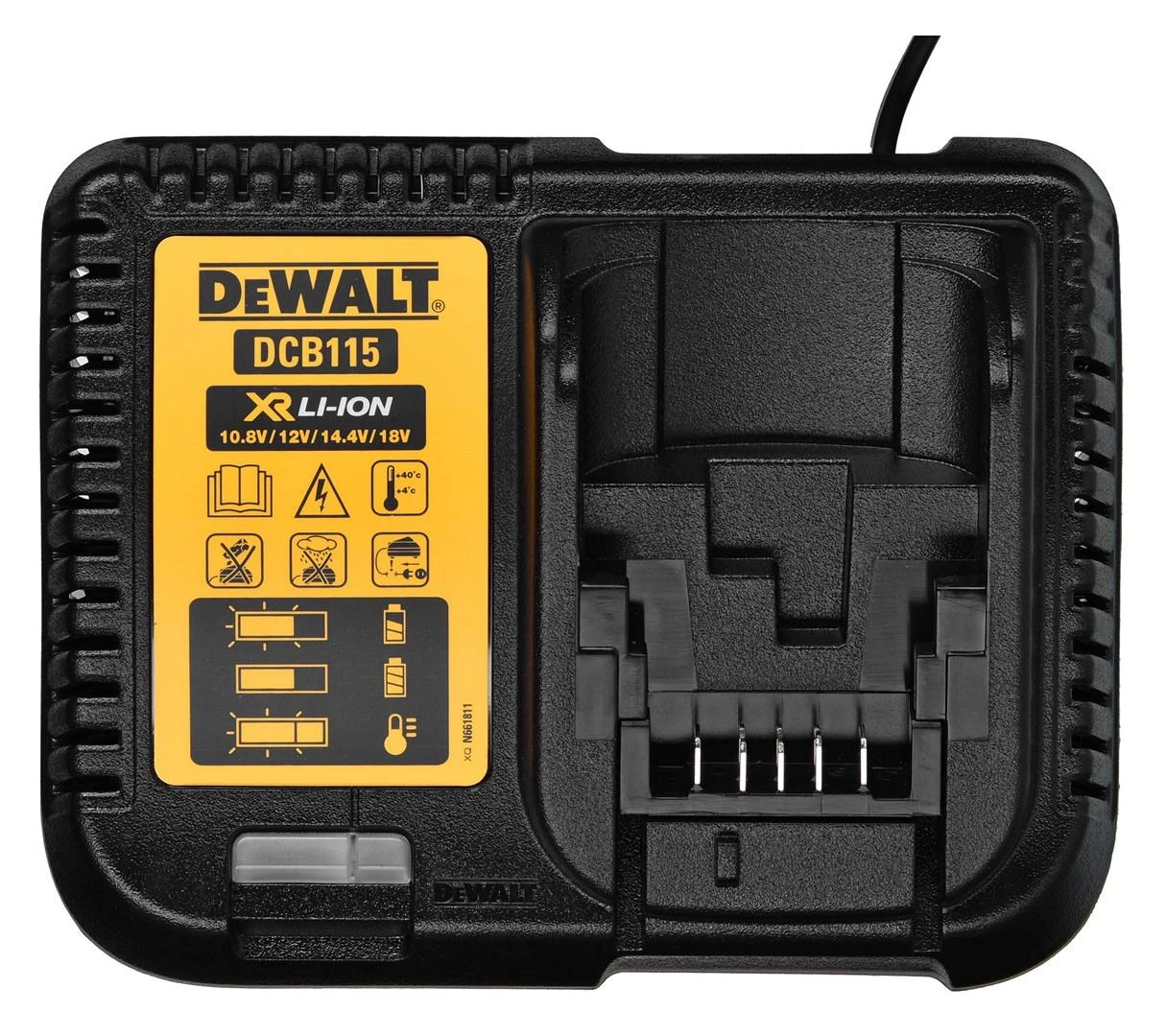DEWALT Smūginis veržliasukis DCF900P2G 1/2" 18V 1355Nm 2x5,0Ah