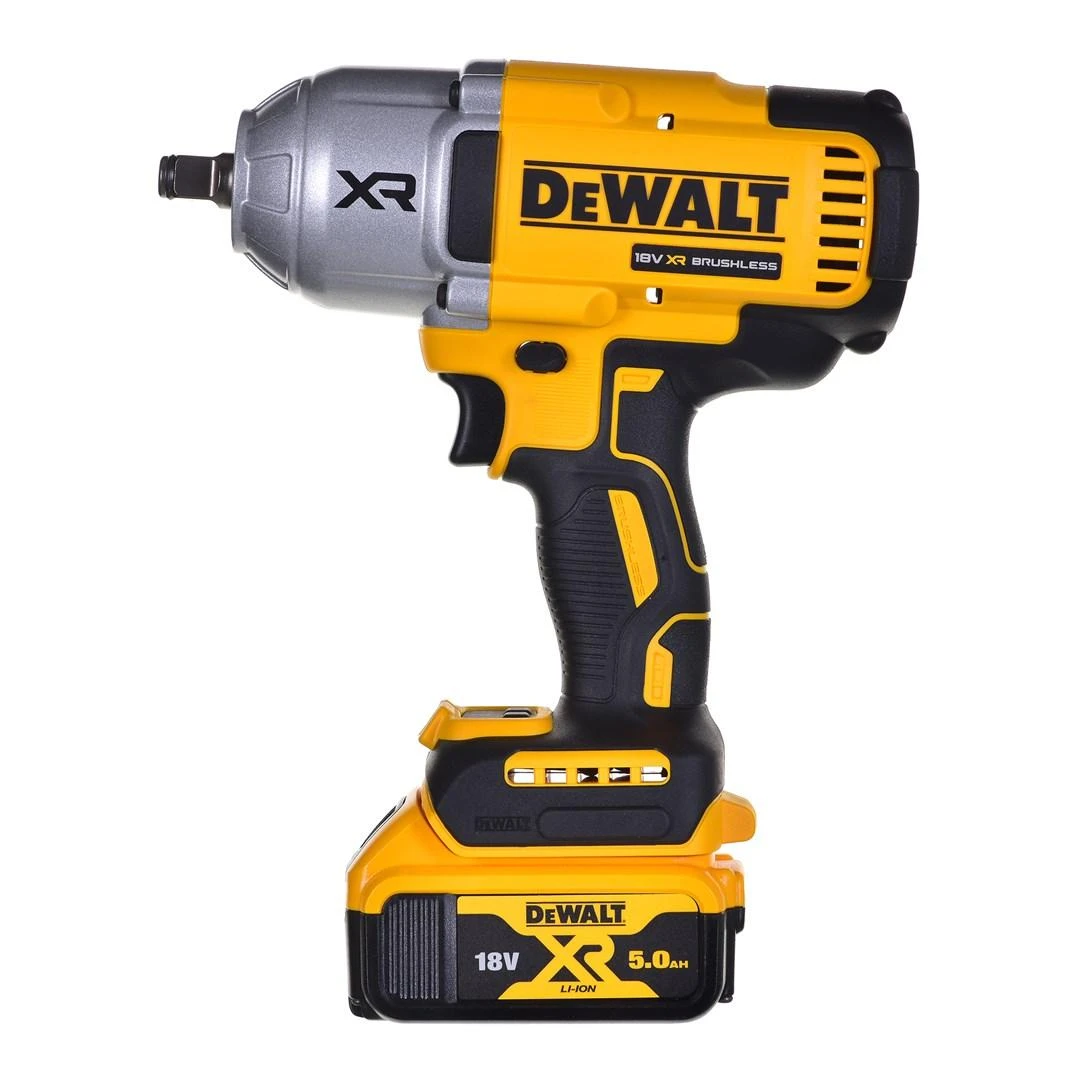 Dewalt Akumuliatorinis smūginis veržliasukis DCF900P2T-QW, 18V, 1/2", 2x5.0 Ah