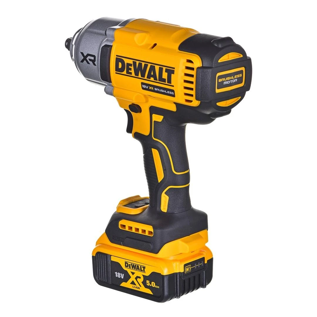 Dewalt Akumuliatorinis smūginis veržliasukis DCF900P2T-QW, 18V, 1/2", 2x5.0 Ah