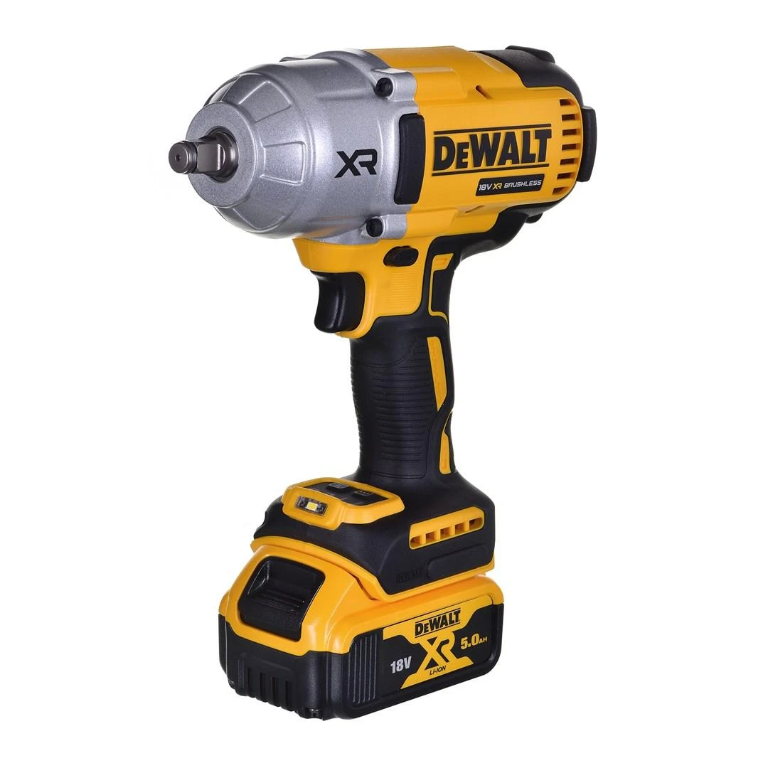 Dewalt Akumuliatorinis smūginis veržliasukis DCF900P2T-QW, 18V, 1/2", 2x5.0 Ah