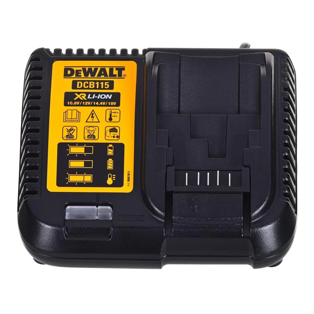Smūginis veržliasukis DeWalt DCF921P2T-QW; 18 V; 2x5,0 Ah akum.