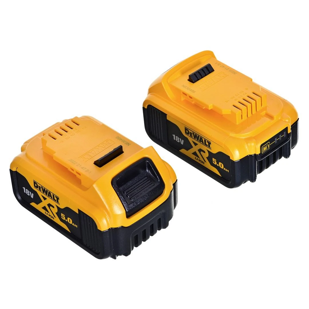 Smūginis veržliasukis DeWalt DCF921P2T-QW; 18 V; 2x5,0 Ah akum.