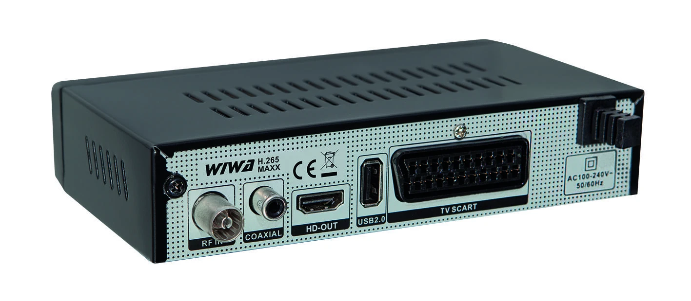 TV Priedėlis - WIWA 2790Z H.265 Full HD Juodas