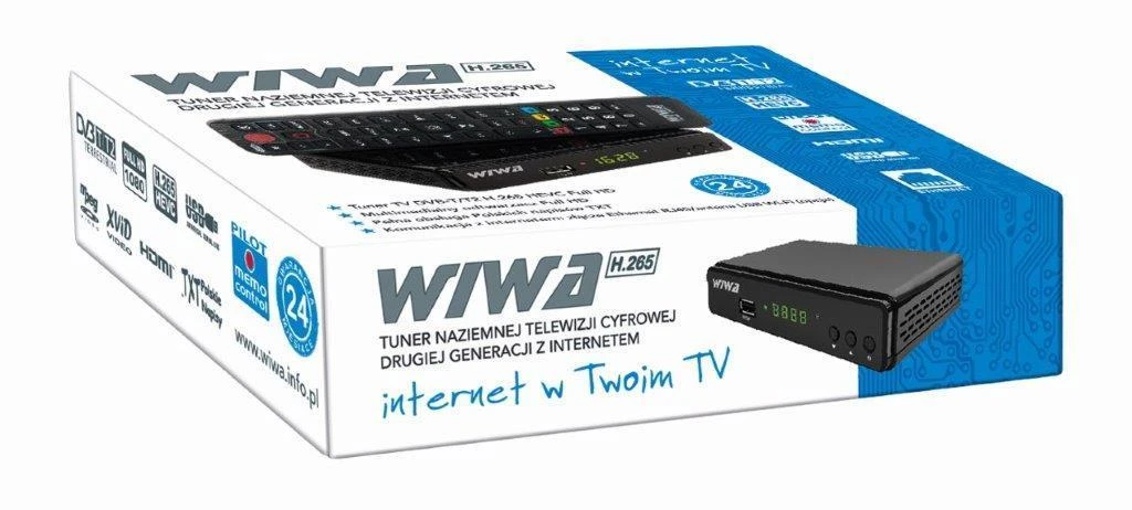 TV Priedėlis - Wiwa Tuneris DVB-T/T2 H.265