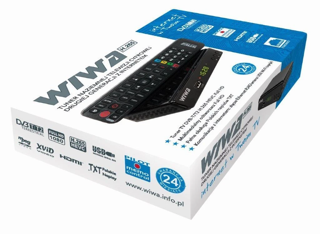 TV Priedėlis - Wiwa Tuneris DVB-T/T2 H.265