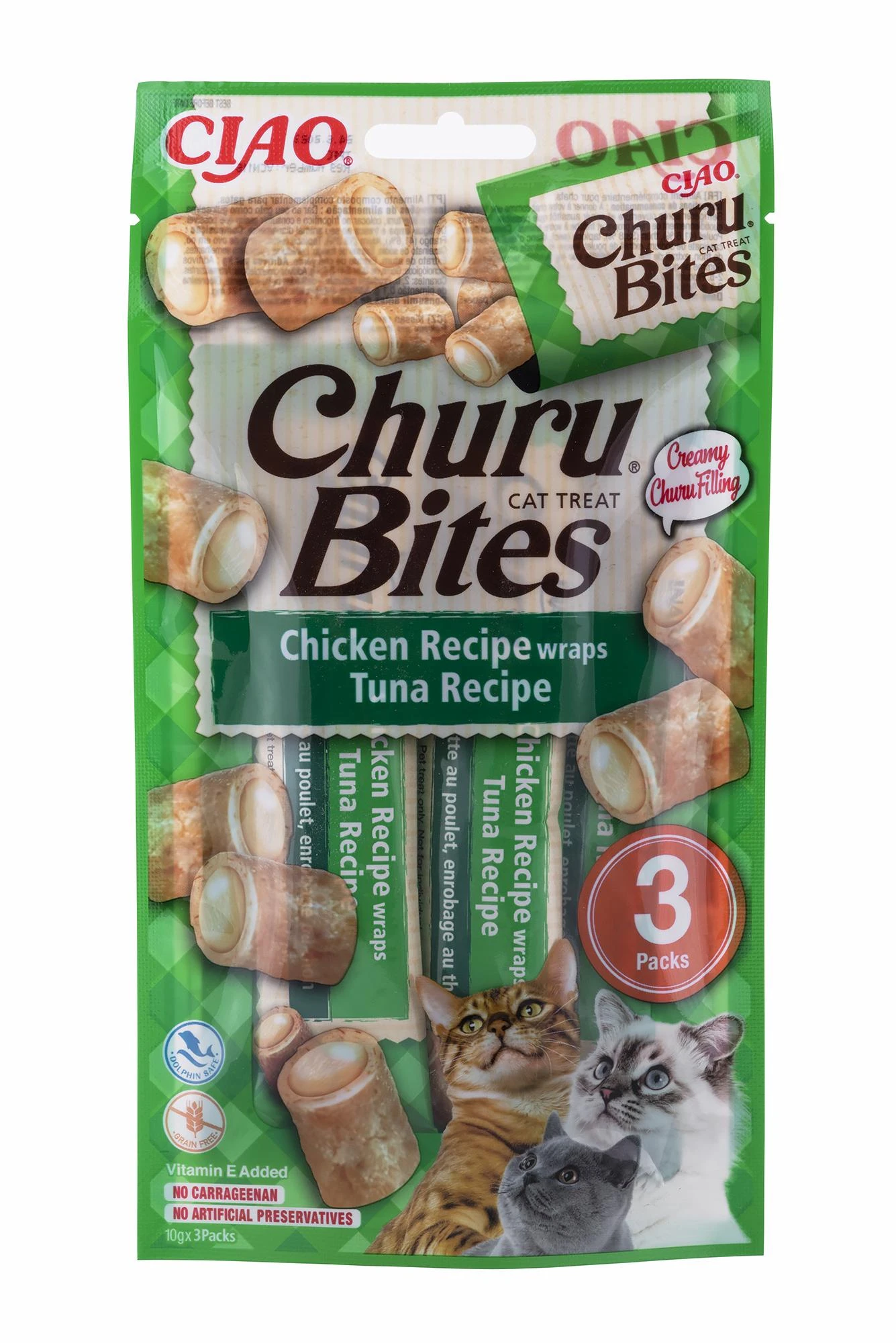 Churu Cat skanėstas Bites Chicken Tuna 30g