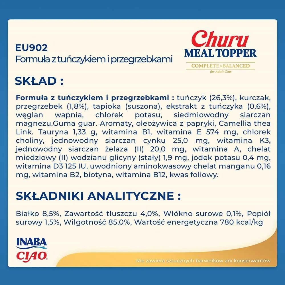 Kačių Skanėstai - Inaba Churu Tunų su Skaldytu Moliūgu