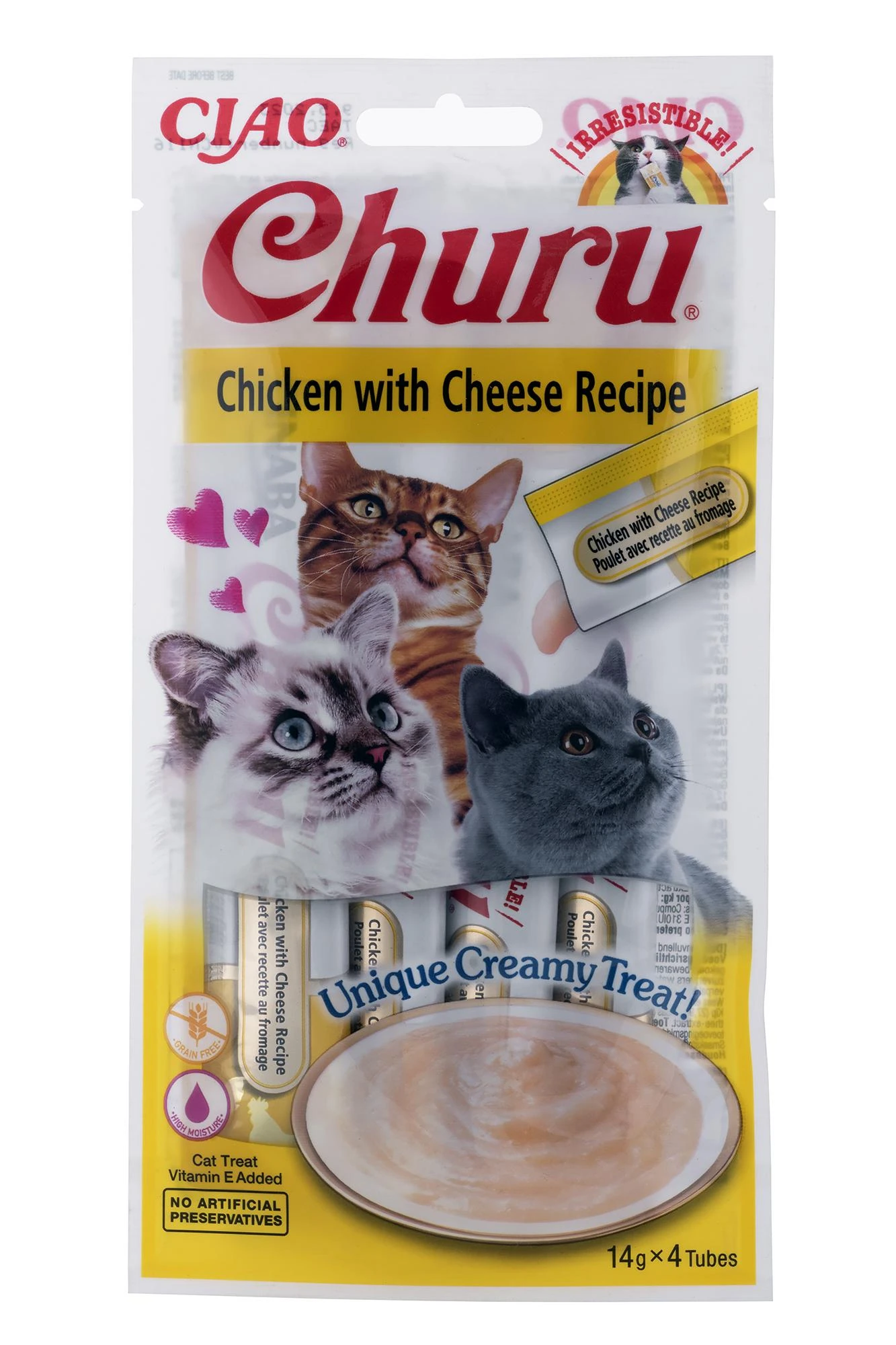 Inaba Churu Cat skanėstas Chicken Cheese 56g