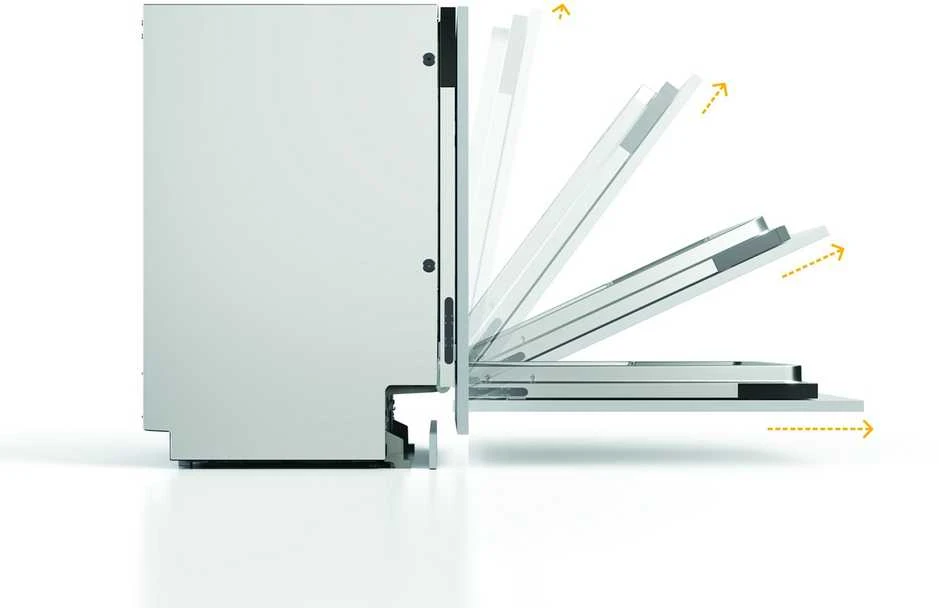 Whirlpool Indaplovė | W7I HP42 L | Built-in | Plotis 59.8 cm | Number of place settings 15 | Number of programs 10 | Energy efficiency class C | Ekranas | Juodas