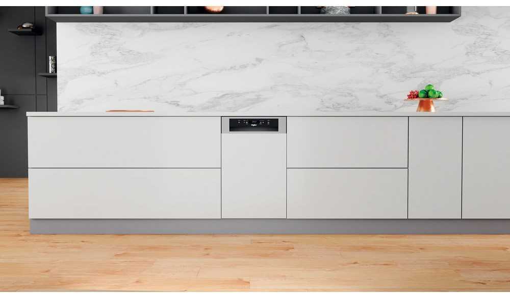 Indaplovė - Whirlpool WSBC 3M27 X Po Stalviršiu 10 Indų Komplektų E